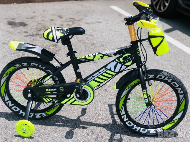 Детски велосипеди с помощни колела, Различни размери, Директно от склад, снимка 3 - Детски велосипеди, триколки и коли - 51390317