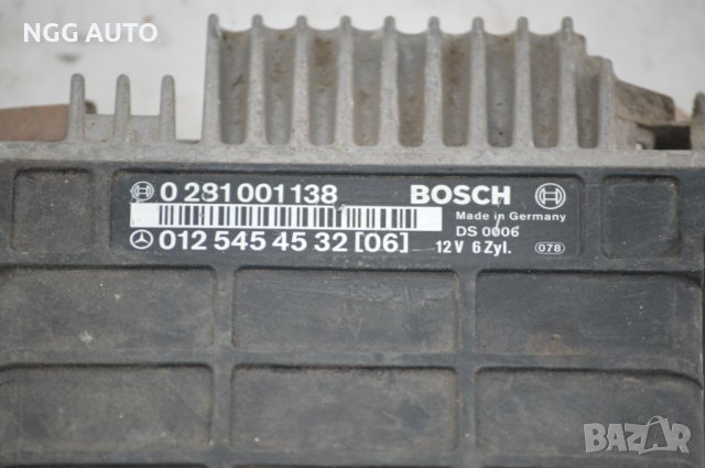 Компютър Двигател BOSCH 0 281 001 138, A 012 545 45 32 [06] за Mercedes-Benz E300, снимка 3 - Части - 39758352