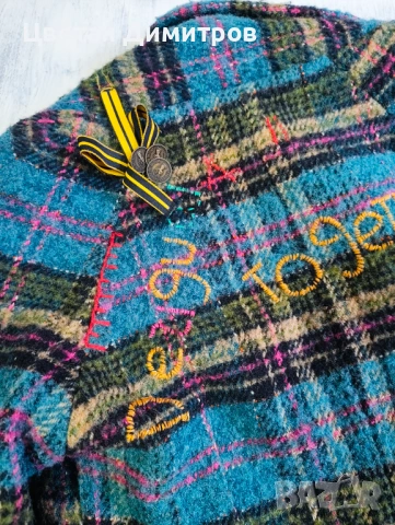 desigual зимно дамско сако, палто,M размер, снимка 4 - Якета - 53163174