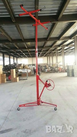 Повдигач за Гипсокартон Стомана 140 - 350см подемник за плоскости , снимка 9 - Хидравлични и пневматични чукове - 34167044