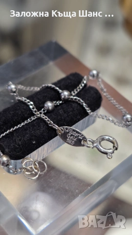 Златна гривна Victoria gold от бяло злато 14К с проба 585 