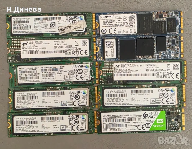 Мини SSD 240-256GB