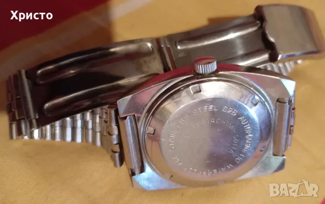 Швейцарски часовник Paul Arpantier automatic. , снимка 4 - Мъжки - 56048488