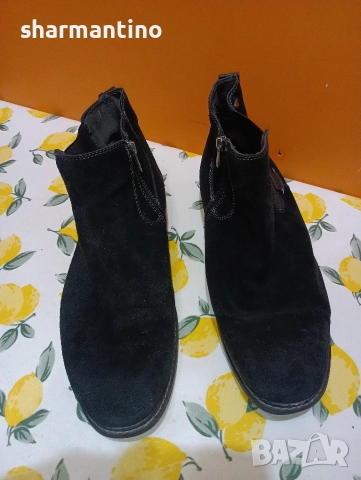 Tom Tailor N 44 кожени обувки - 22 лв, снимка 4 - Мъжки боти - 52748116