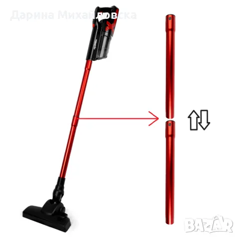 Grafner® безжична циклонна ръчна прахосмукачка, снимка 4 - Прахосмукачки - 48394064