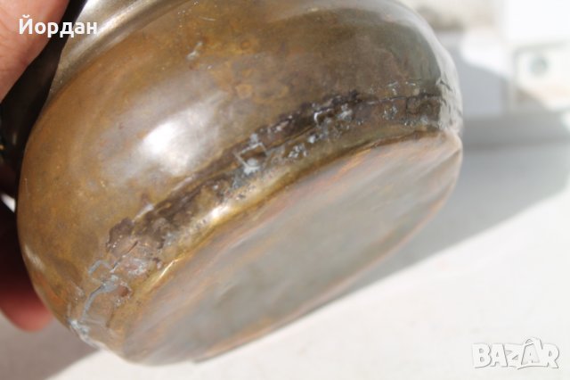 Малко медно котле, снимка 6 - Антикварни и старинни предмети - 38104716