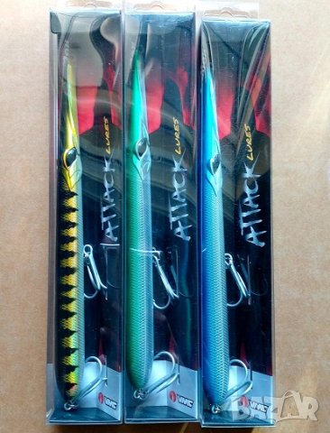 Морски воблер ForMax NEEDLEFISH CASTER 205 мм - 30 гр/ 3броя, снимка 2 - Такъми - 42469109