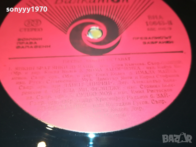 ПЕСНИ КОИТО ОСТАВАТ-ПЛОЧА 2204222109, снимка 17 - Грамофонни плочи - 36540575