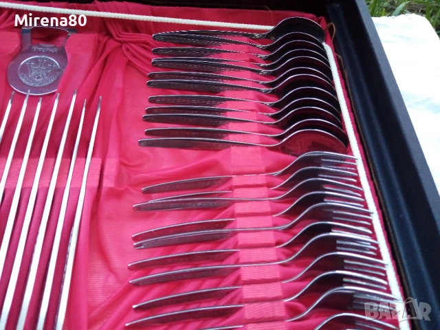 Комплект прибори ТЕРНА - В. Търново - 79 части - нови ! , снимка 9 - Прибори за хранене, готвене и сервиране - 54161440