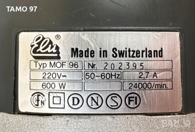 ELU MOF 96 - Оберфреза 600W , снимка 5 - Други инструменти - 44278697