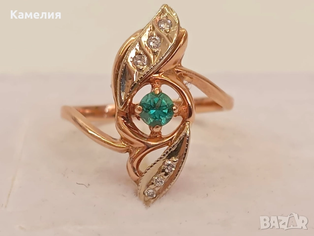 Руско злато , снимка 3 - Пръстени - 52989995