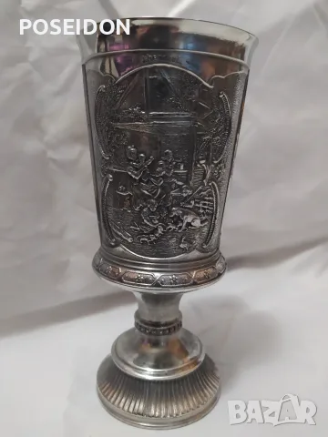 БОКАЛИ , ХАЛБИ , БЮСТ ЕЛЕНСКА ГЛАВА , СТАТУЕТКА , ПАНО КОРАБИ, снимка 15 - Антикварни и старинни предмети - 56310198