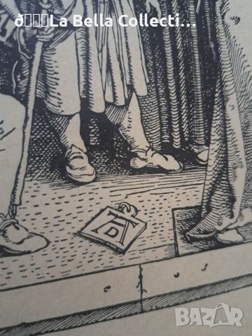 Литография Албрехт Дюрер с воден знак, снимка 6 - Други ценни предмети - 40873394