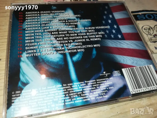 RAMMSTEIN CD-ИДЕАЛЕН ДИСК 2812241005, снимка 9 - CD дискове - 48483488