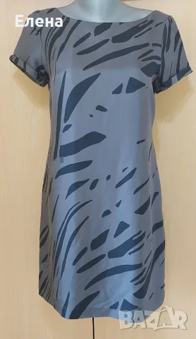 Рокля M&S.100%коприна.размер M., снимка 2 - Рокли - 50239670