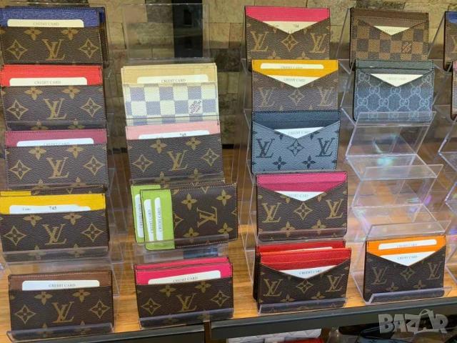 визитници от естествена кожа louis vuitton chanel , снимка 6 - Портфейли, портмонета - 51151364