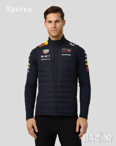Red Bull Racing F1 Hybrid Gilet - Оригинален мъжки елек, снимка 4 - Якета - 52727233