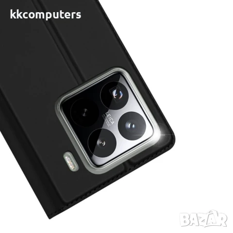 Xiaomi 15 Pro DUX DUCIS Кожен Калъф и Протектор, снимка 3 - Калъфи, кейсове - 50627385