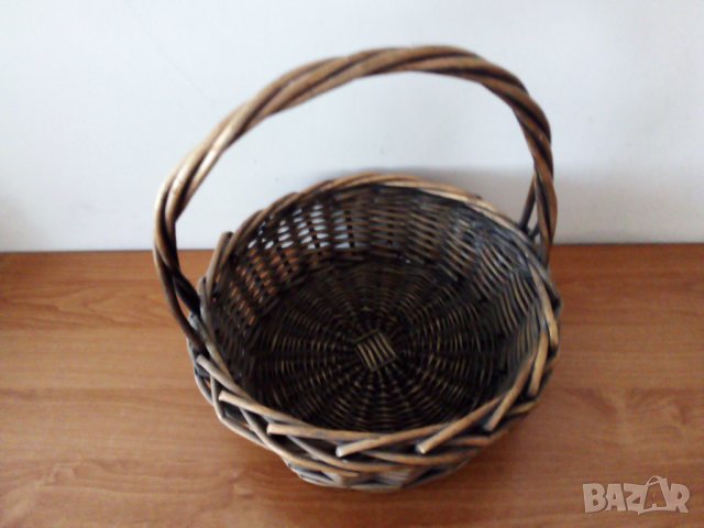 Кошница, кръгла, снимка 1