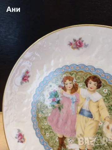 Декоративна чиния на ROYAL DOULTON, снимка 8 - Чинии - 49091992