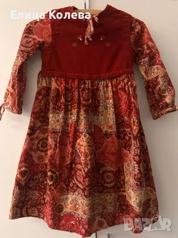 Детска рокля 128-134 см 