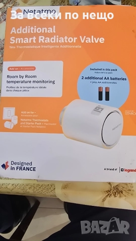  Смарт винтил NETATTO NAV EN за радиатори.