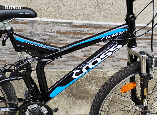 Велосипед CROSS RIDER 26 цола, снимка 4 - Велосипеди - 54190077