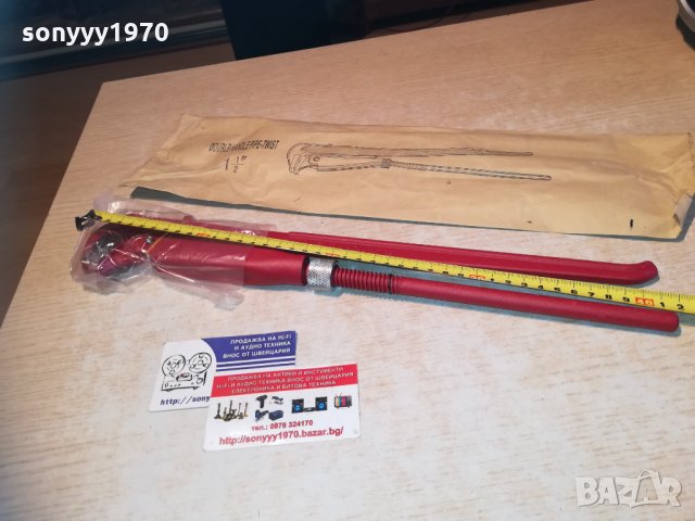 тръбен ключ 90 градуса. Цол - 1.5" 1212201407, снимка 11 - Ключове - 31096542