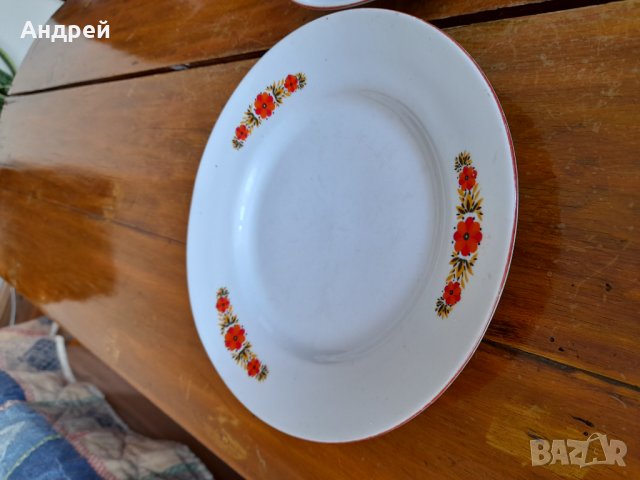 Стара порцеланова чиния,чинии #4, снимка 2 - Антикварни и старинни предмети - 33743386