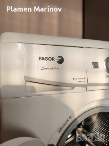 Пералня със сушилня FAGOR INNOVATION 6kg,Class A 1200 r.p.m, снимка 6 - Перални - 54176630