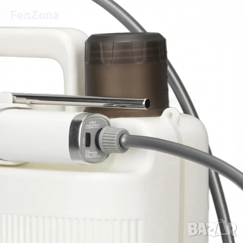 Пръскачка с батерия 2200 Mah, налягане, 5L с вградена батерия, снимка 5 - Напояване - 54187985
