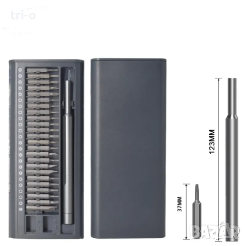 26 в 1 Комплект прецизни многофункционални отвертки, снимка 3 - Отвертки - 44774282