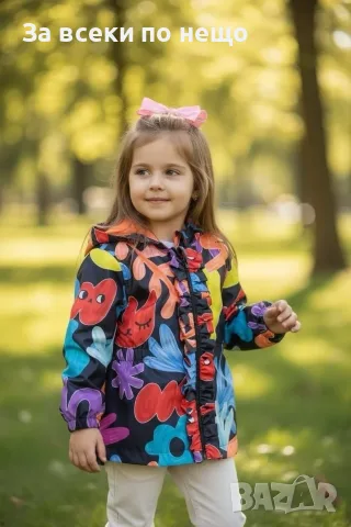 Детска Ветровка С Качулка🔝Детско Пролетно Яке🔝Детско Есенно Яке🔝Преходно Яке 1г.,2г.,3г Код RK-8