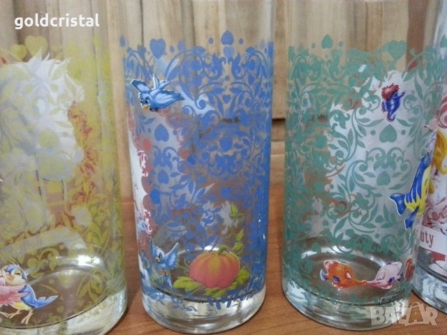 Стъклени водни чаши детски Ариел , снимка 11 - Колекции - 38583725