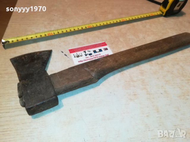 немска брадва-топор 40х15см 1509211107, снимка 13 - Антикварни и старинни предмети - 34139207