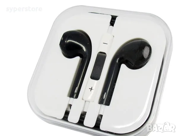 Слушалки с микрофон тапи Digital One SP01069, за iPhone, Samsung и др., буска ст.жак, черни, слушалк, снимка 2 - Слушалки, hands-free - 49916539