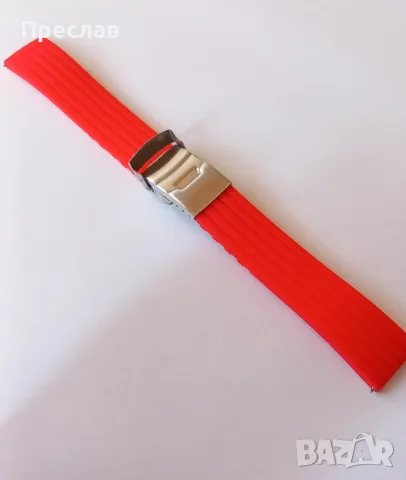 Силиконови каишки за часовници , снимка 8 - Каишки за часовници - 48991990