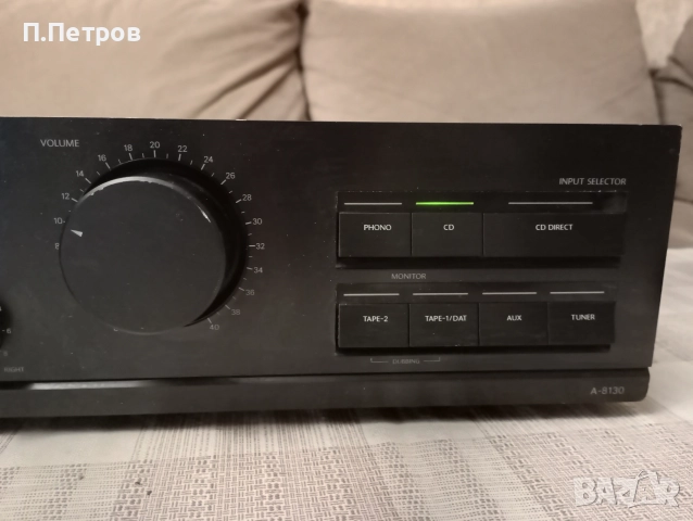 ONKYO A-8130 стерео усилвател, снимка 4 - Ресийвъри, усилватели, смесителни пултове - 52774070