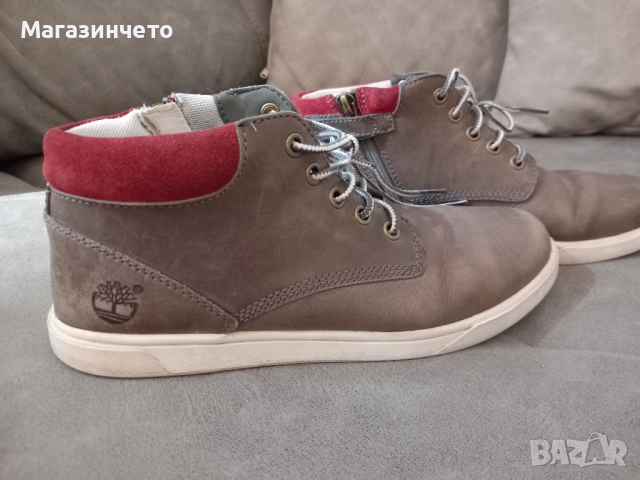 Дамски/унисекс обувки Timberland, естествена кожа, № 39, снимка 3 - Дамски ежедневни обувки - 52441211