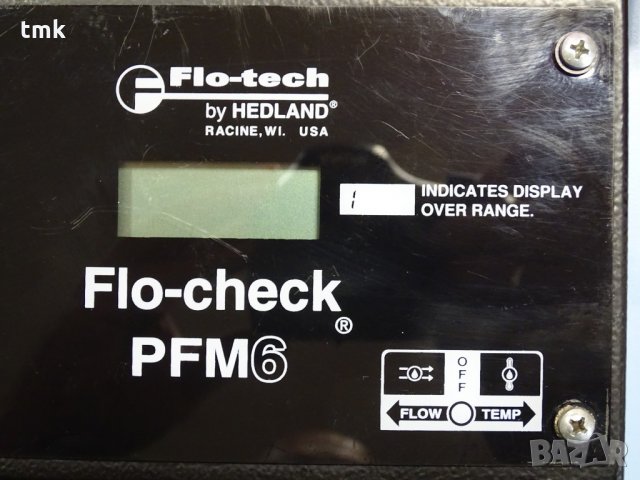 Хидравличен тестер Flo-check PFM6, снимка 6 - Хидравлични и пневматични чукове - 34162406