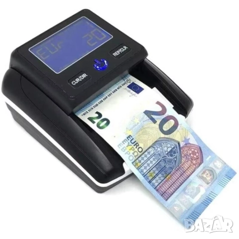 Нов Детектор за фалшиви EURO банкноти/брояч
