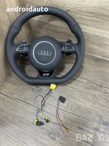 Audi Custom Спортен Волан – Персонализиран Дизайн!, снимка 3 - Аксесоари и консумативи - 49415846