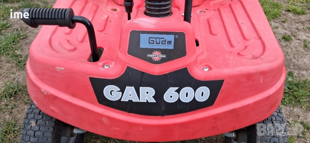 Бензинова тракторна косачка НОМЕР 13. Gude S620E. Четиритактов двигател. Стартер. Акумулатор..., снимка 10 - Градинска техника - 54057177