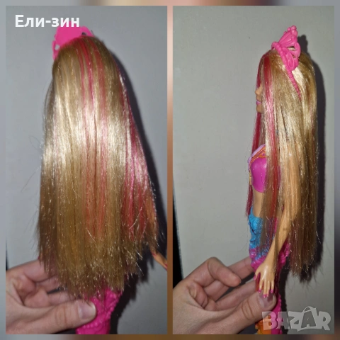 кукла Барби русалка , снимка 3 - Кукли - 53886541