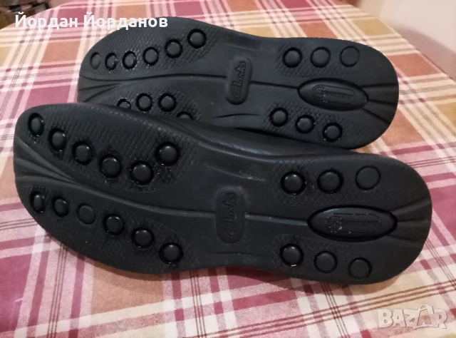 Мъжки кожени обувки Clark's , снимка 10 - Ежедневни обувки - 52641867