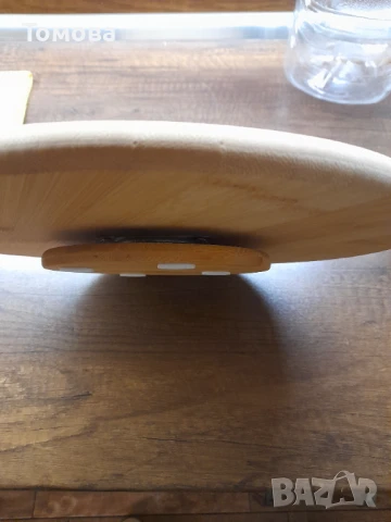 Въртящо се дървено плато за разядки и мезета, снимка 4 - Аксесоари за кухня - 50696794