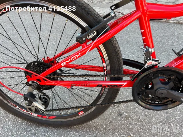 Колело 24"BYOX ZANTE, снимка 3 - Велосипеди - 50358317