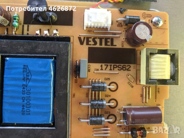 JVC LT-43VF5000-17MB181TC-17IPS62-N2THK43FHDCT03-14_K1 , снимка 6 - Части и Платки - 52979234