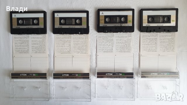 Аудио касети TDK SA90 златни, снимка 6 - Аудио касети - 41759634