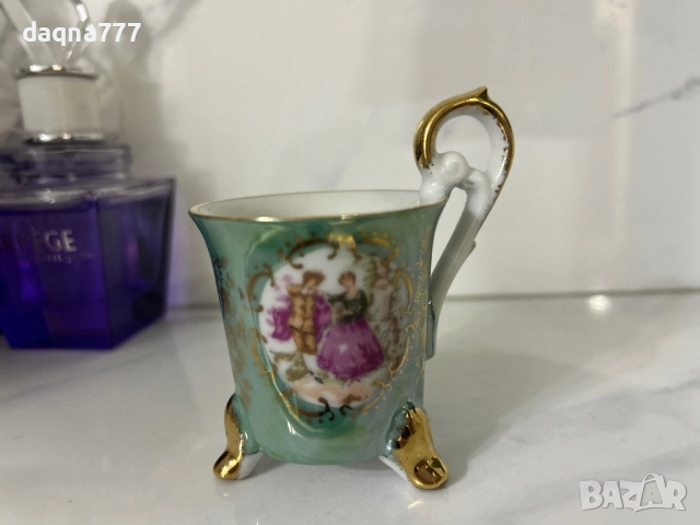 Винтидж викторианска чаша, снимка 2 - Антикварни и старинни предмети - 52384025